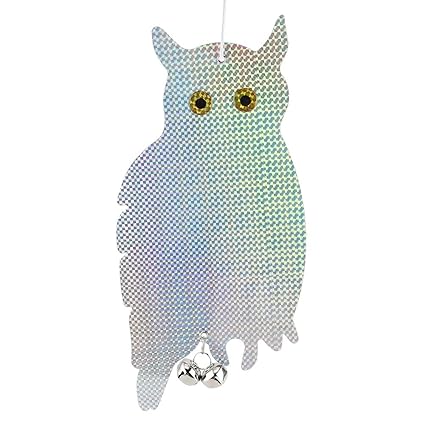 Hanging Effective Bird Repellent Reflective Repel, Protective Repel, 2Pcs Bird Repellent Owl for Vegetable Garden Garden Tools Garden Gardening Supplies