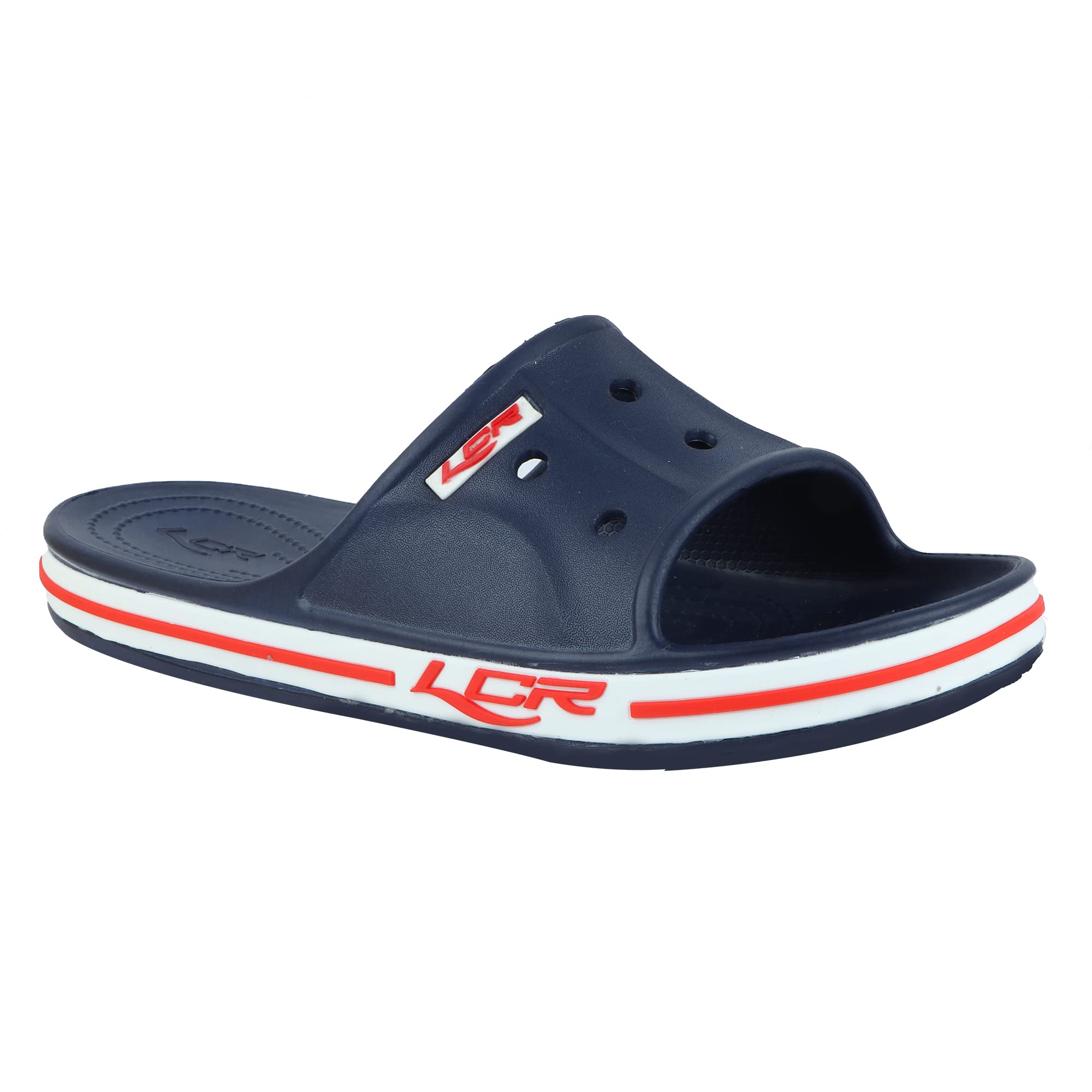 Lancer MENS SLIDE-HERO-BLU1 BLUE SLIPPERS (B0CV44LR4W) Amazon Price History, Amazon Price Tracker