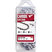 KAKEI Carbide Chainsaw Chain Chain 14" Stihl - 3/8" LP Pitch .43" Gauge 50 Drive Links - 61PMM3 50 STIHL MS170, MS180C, MS193T, MS194T - 36100050, R50 361000505050 0, R50 Chain