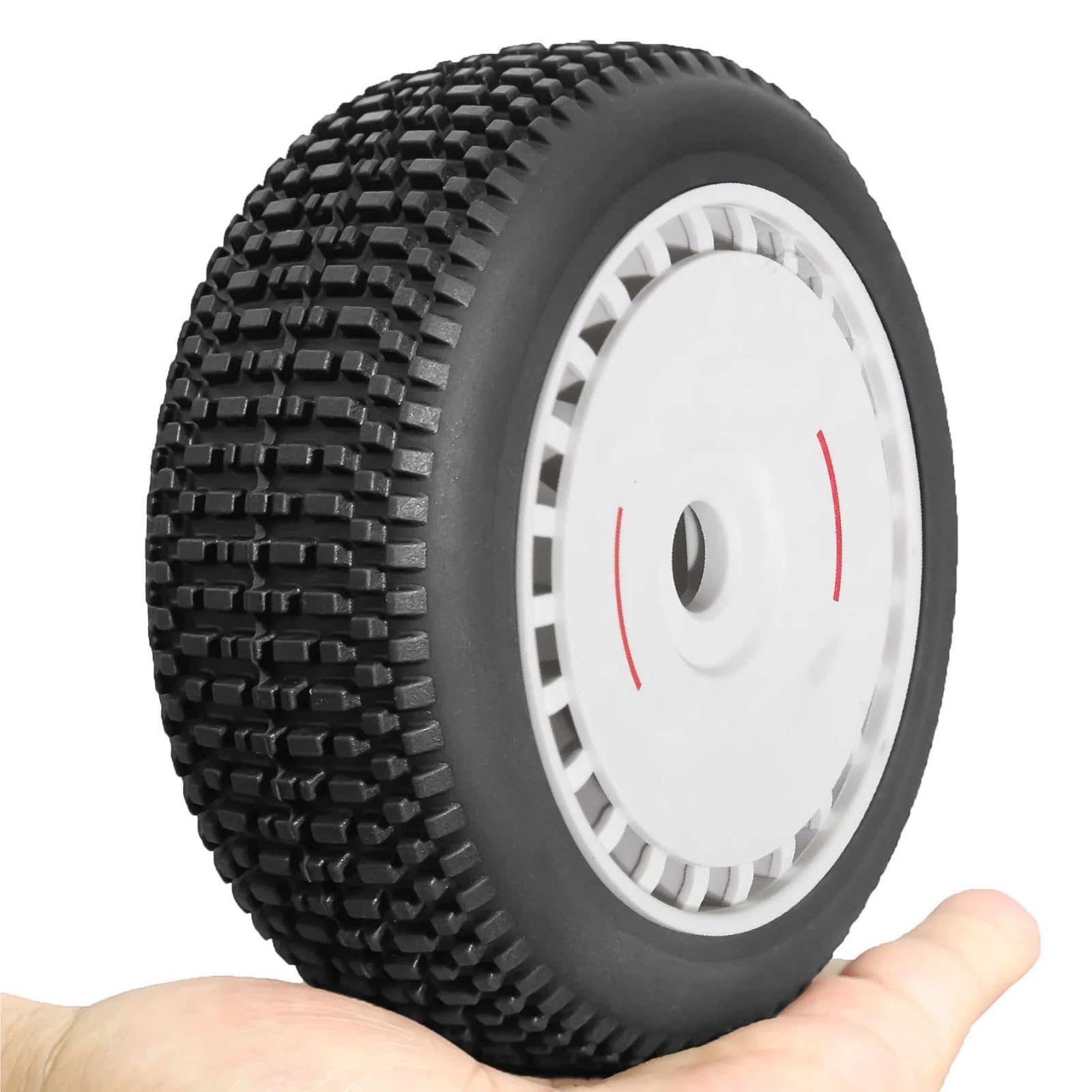 Pneumatici Ruote Per HPI Per HSP Per Kyosho Per Hobao 1/8 RC Part