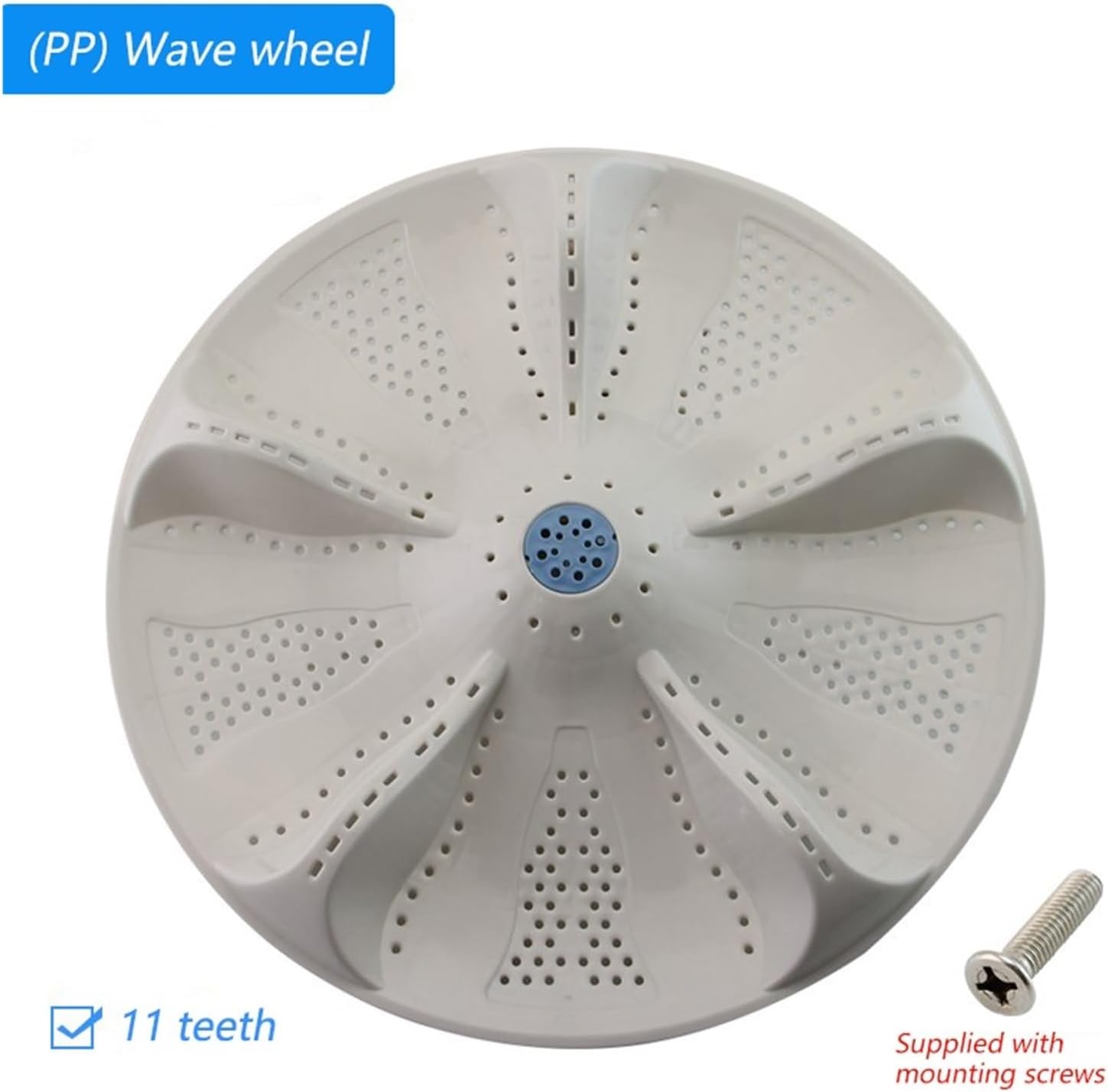 Compatible For Haier Dual-power Washing Machine Impeller 11 Tooth 36cm Water Leaf Turntable S85188Z61 MB8518BF6 Accessories