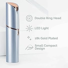 Facial Hair Removal for Women, Electric Painless Facial Hair Remover for Face, Lip, Chin with USB Rechargeable
