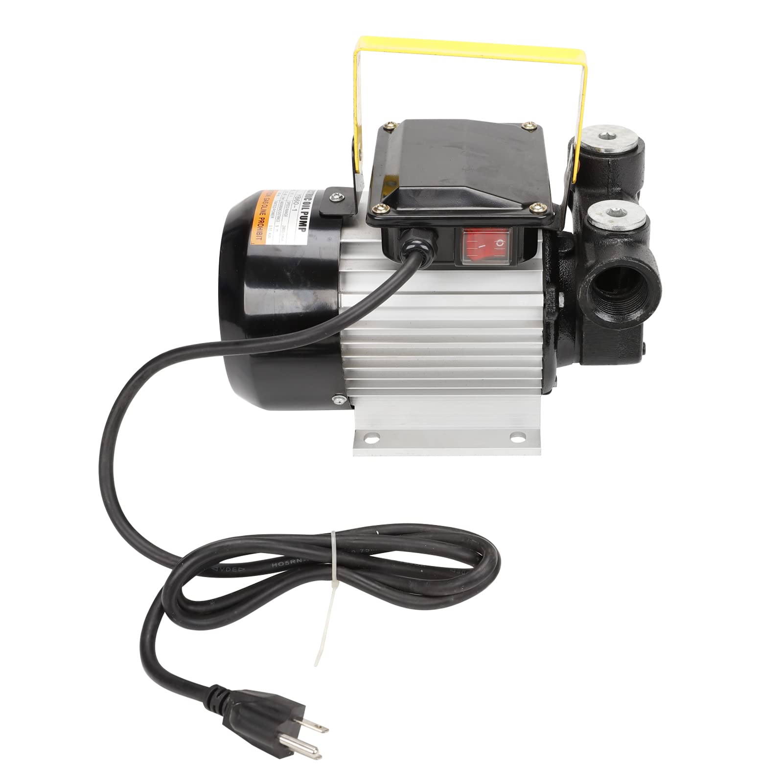 KAFLLA 110V AC Oil Fuel Transfer Pump, 16GPM 550W 60L/min Self Priming Diesel Kerosene Biodiesel Pump