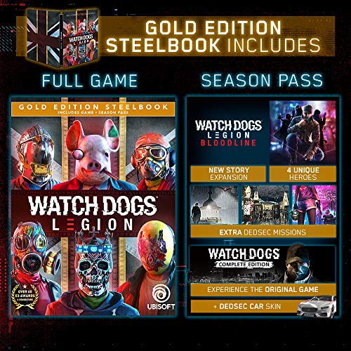 Watch Dogs Legion - Xbox One Gold Steelbook Edition Edition #TOP1