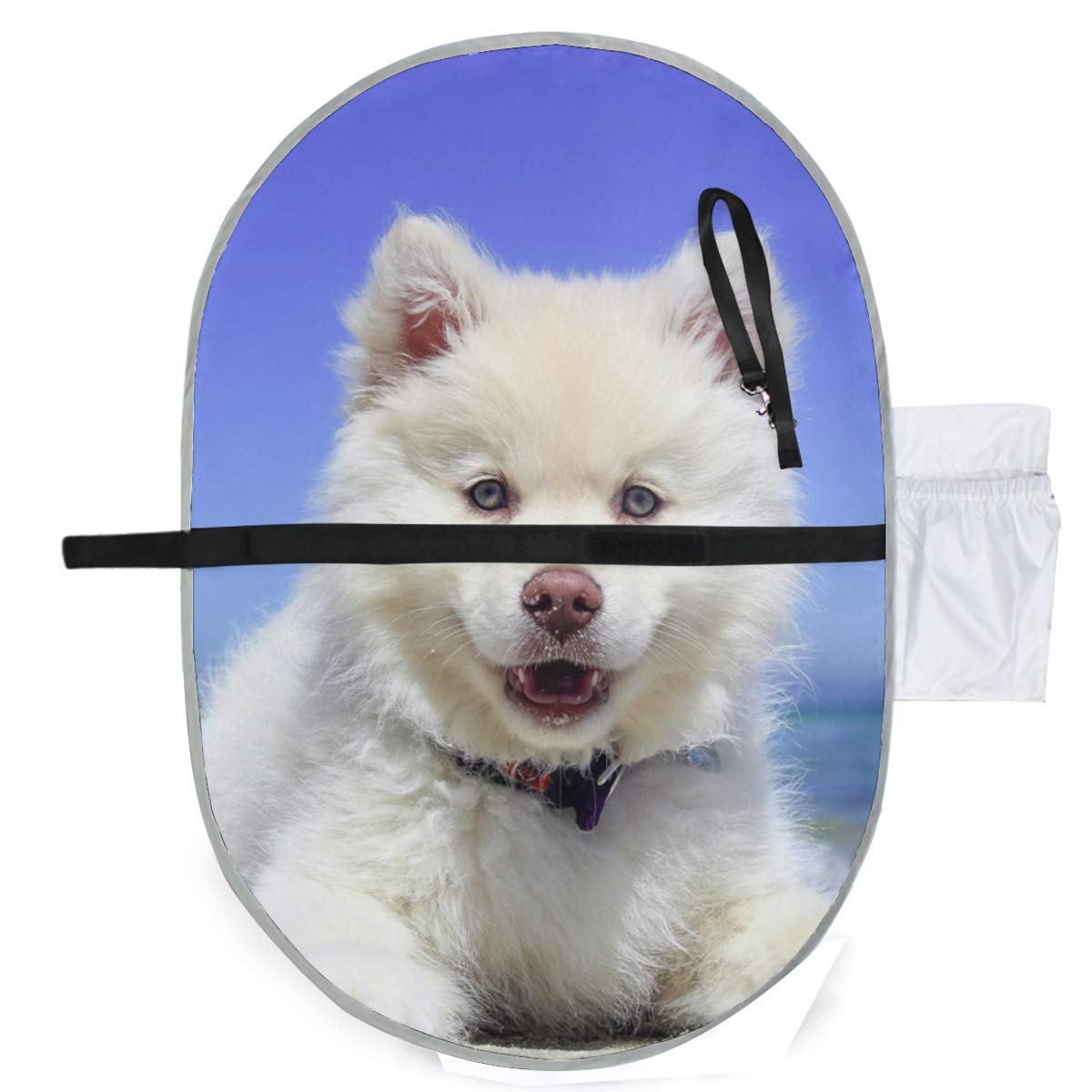Sun Beach Cute Dog Baby Changing Pad Portable Diaper