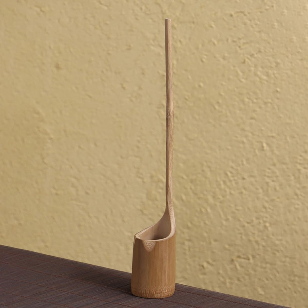 Wine Ladle Spoon Long Handle Natural Handcrafted Small Water Scoop for Home Kitchen Serving and Wine Pouring