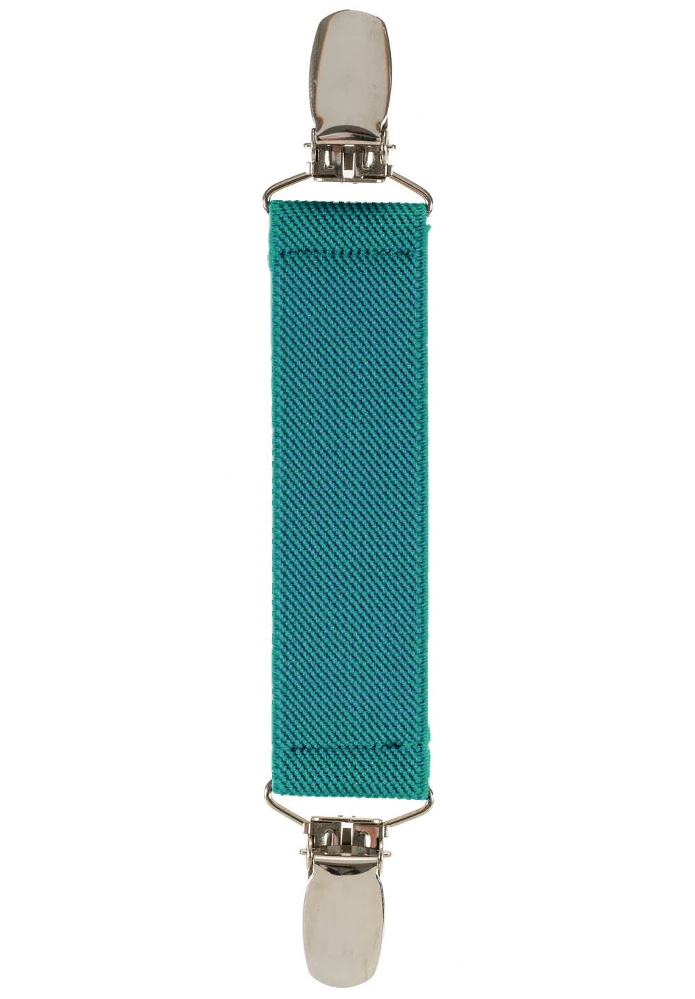 Elastic Scarf and Hat Clips Attacher with Extra Heavy Clips - Teal