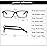 NORPERWIS Reading Glasses 5 Pairs Quality Readers Spring Hinge Glasses for Reading for Men and Women (5 Pack Mix Color -3, 1.50)