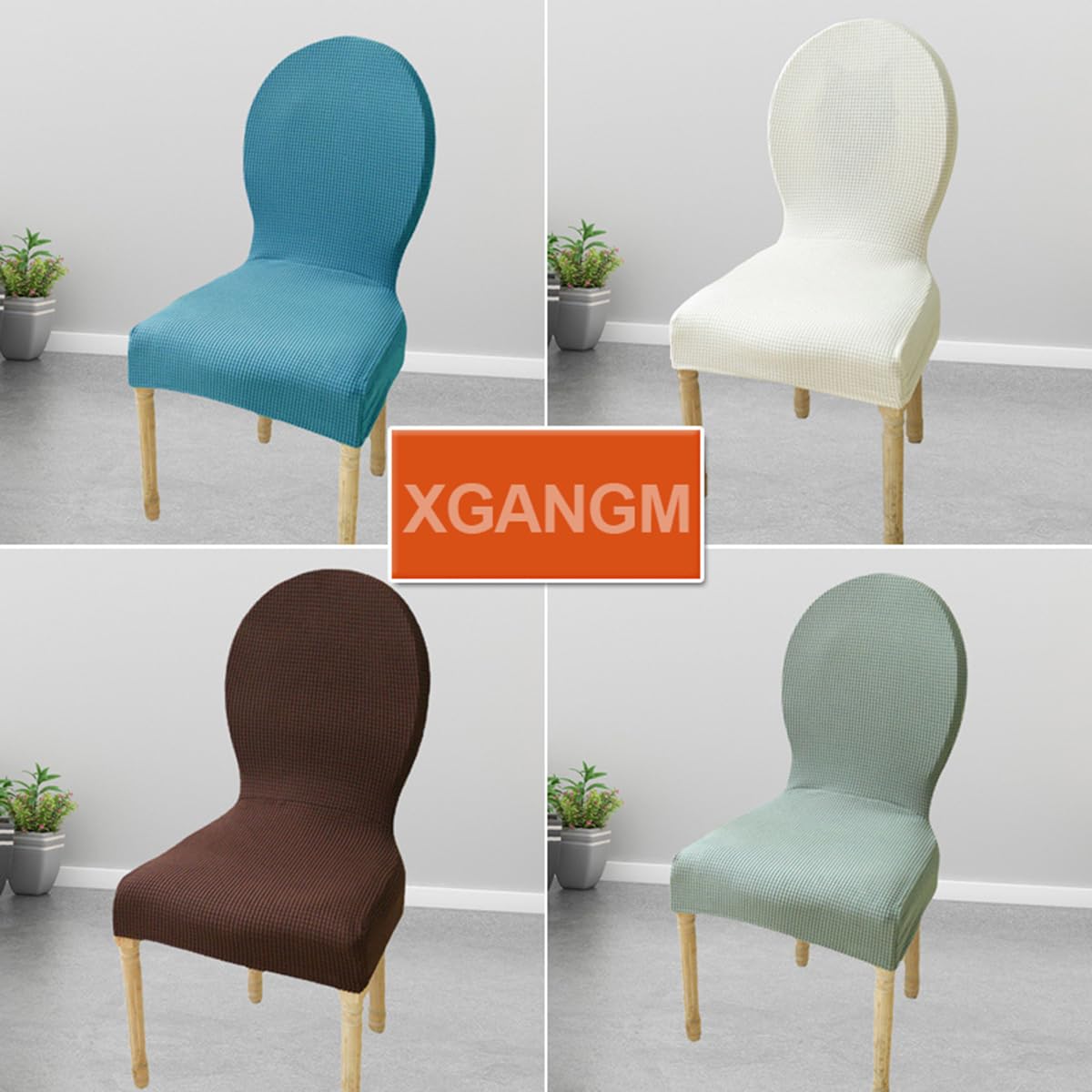 Amazon.com: XGANGM Kitchen Dining Room Chairs Covers Set of 2/4/6