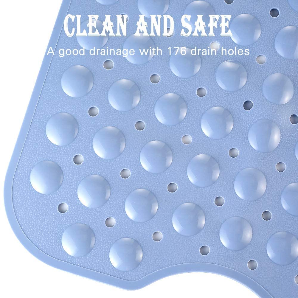 Cheet enterprise Bathroom Mat Big Size Experia Anti-Slip with Suction Cup Bath Mat, 100x40cm Big Size Shower Mat 1