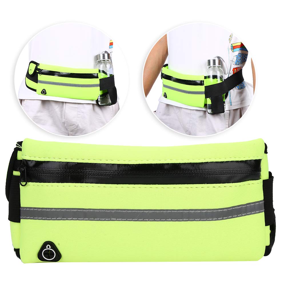 Belt Bag, Waist Bag with Reflective Band, Training Belt, Running Belt, Training Pouch for Fitness Execise Hiking Climbing Hunting