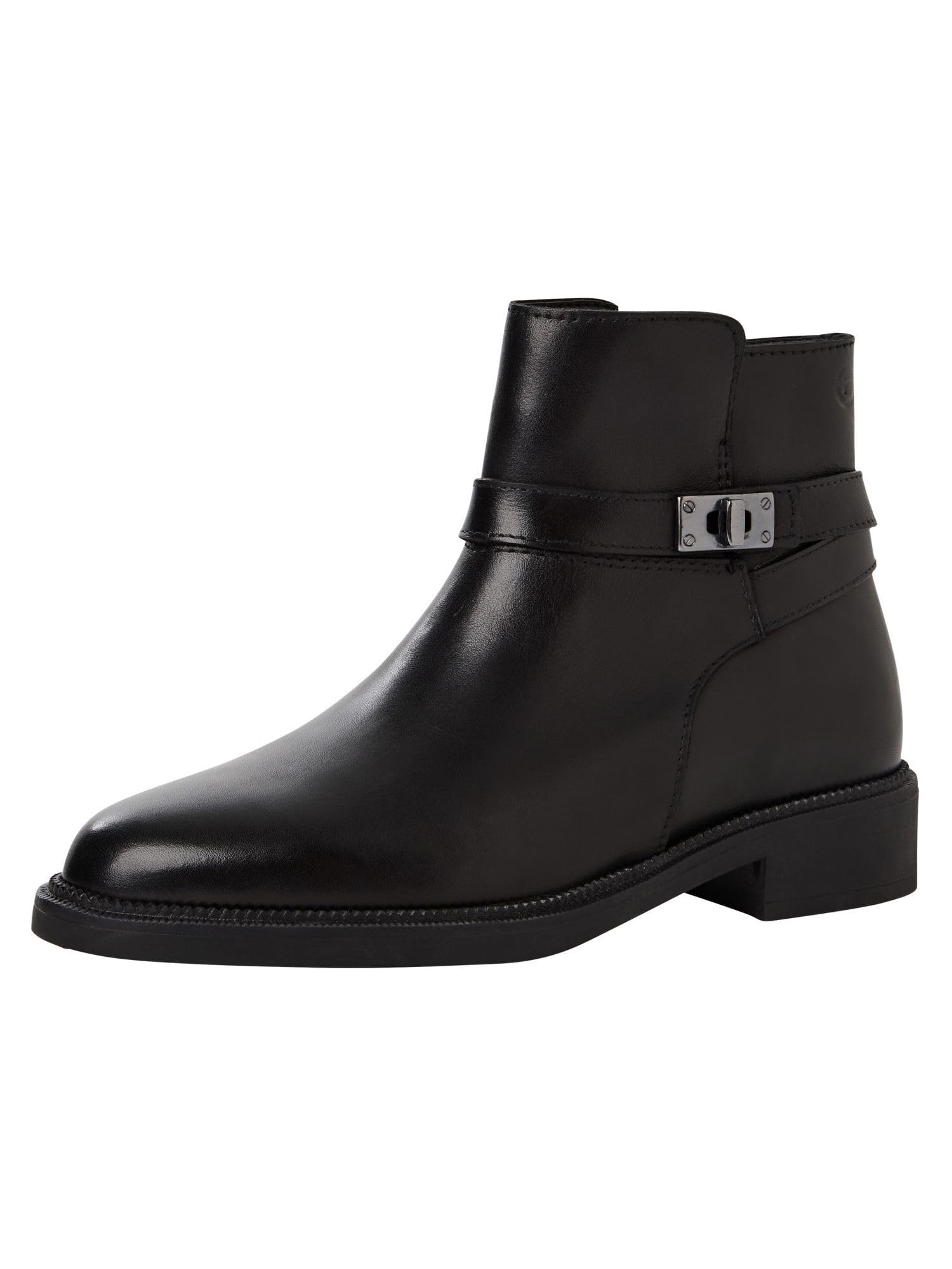 Tamaris Women's Damen Boot Flat 1-25303-45 Ankle, Black, 6 UK