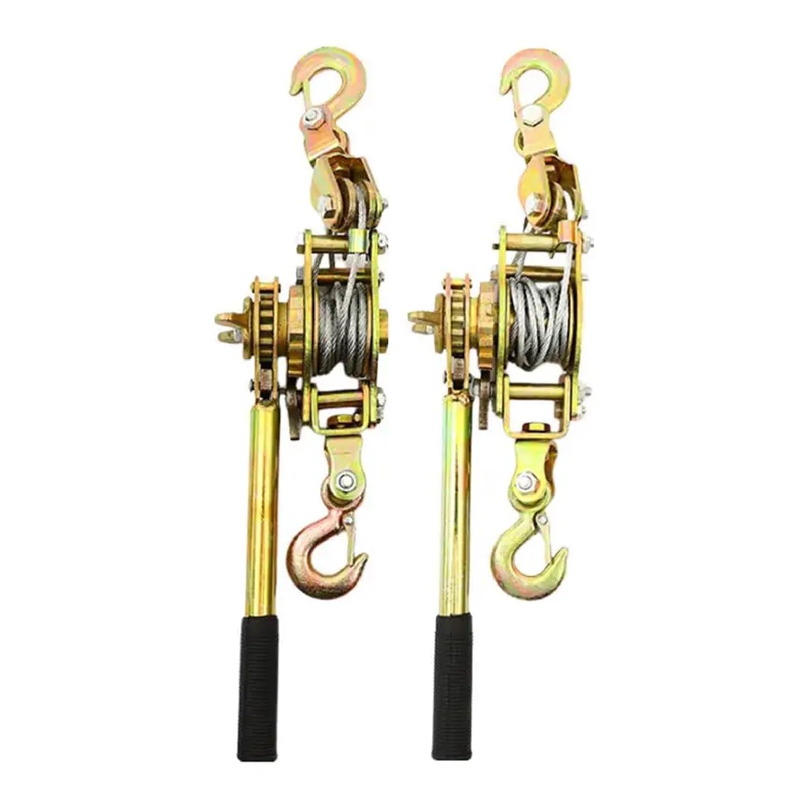 Heavy Du Rope Teoner Polea con trinquete manual de 2T Capaci ideal para levantar barcos y remolques y elevación fiable