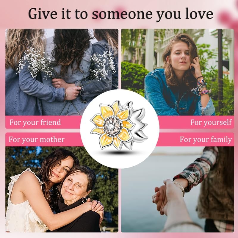 LIGHTDOG 925 Sterling Silver Charms for Pandora Charm Bracelets Necklaces for Woman Dangle Pendant Bead,Jewelry Beads Gifts for Women - Image 5