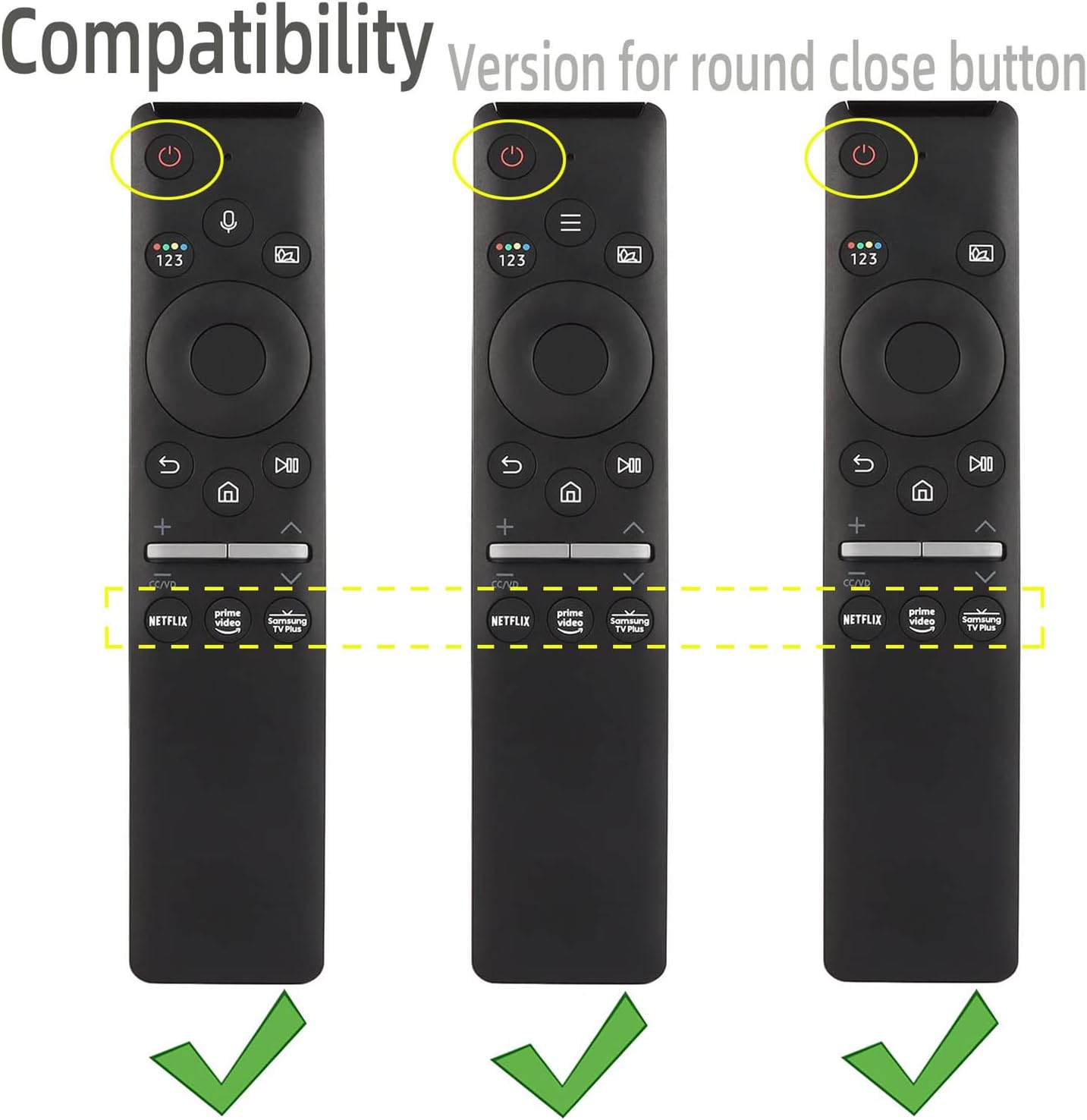 Silicone Case for Samsung Smart TV Remote Cover BN59-01312A/BN59-01312B Silicone Protective Cover Compitable with Samsung Remote BN59 Series with Lanyard (Lavender Gray) image 2