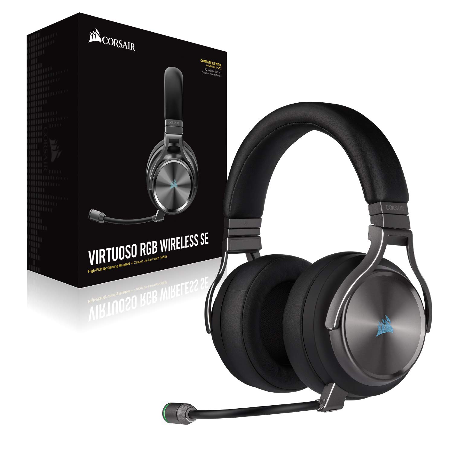 Corsair Virtuoso RGB Wireless SE HighFidelity Gaming Headset (7.1