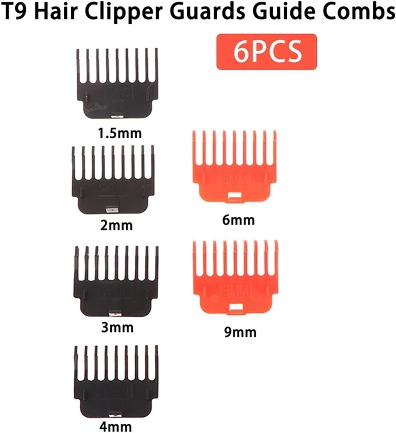 GB ヘアセルフカット セット | グルーミング | 使い方・商品情報 | GATSBY - ギャツビー｜mandom 6個 T9 ヘアクリッパーガード ガイドコーム トリマーカッティングガイド スタイリングツール アタッチメント 1.5mm 2mm