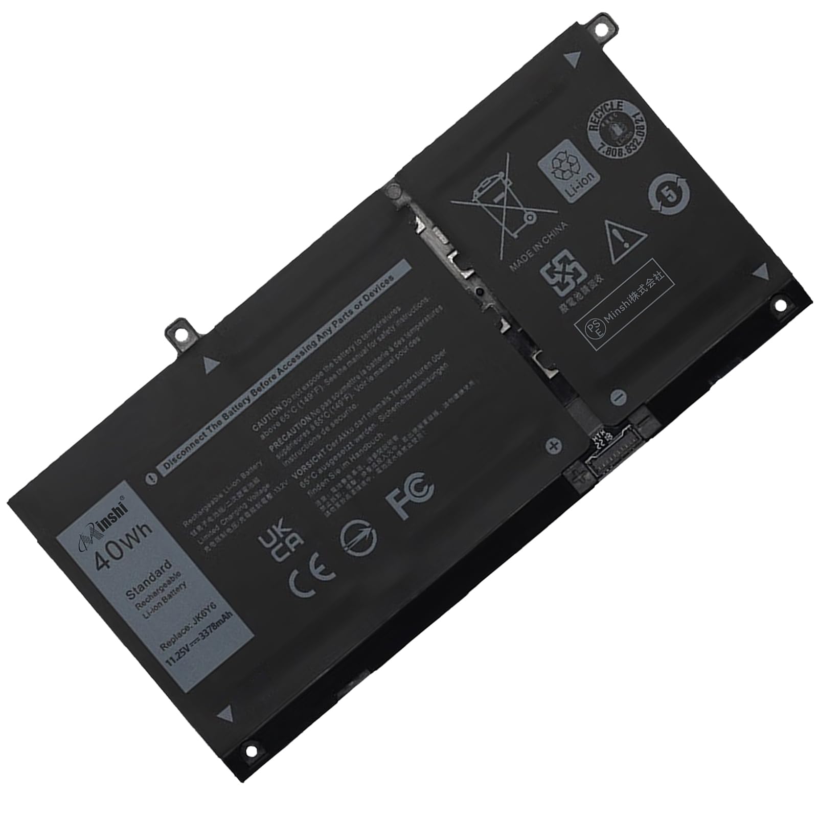 Amazon.co.jp: DELL対応 JK6Y6バッテリー 交換JK6Y6/C5KG6/K3N6W電池