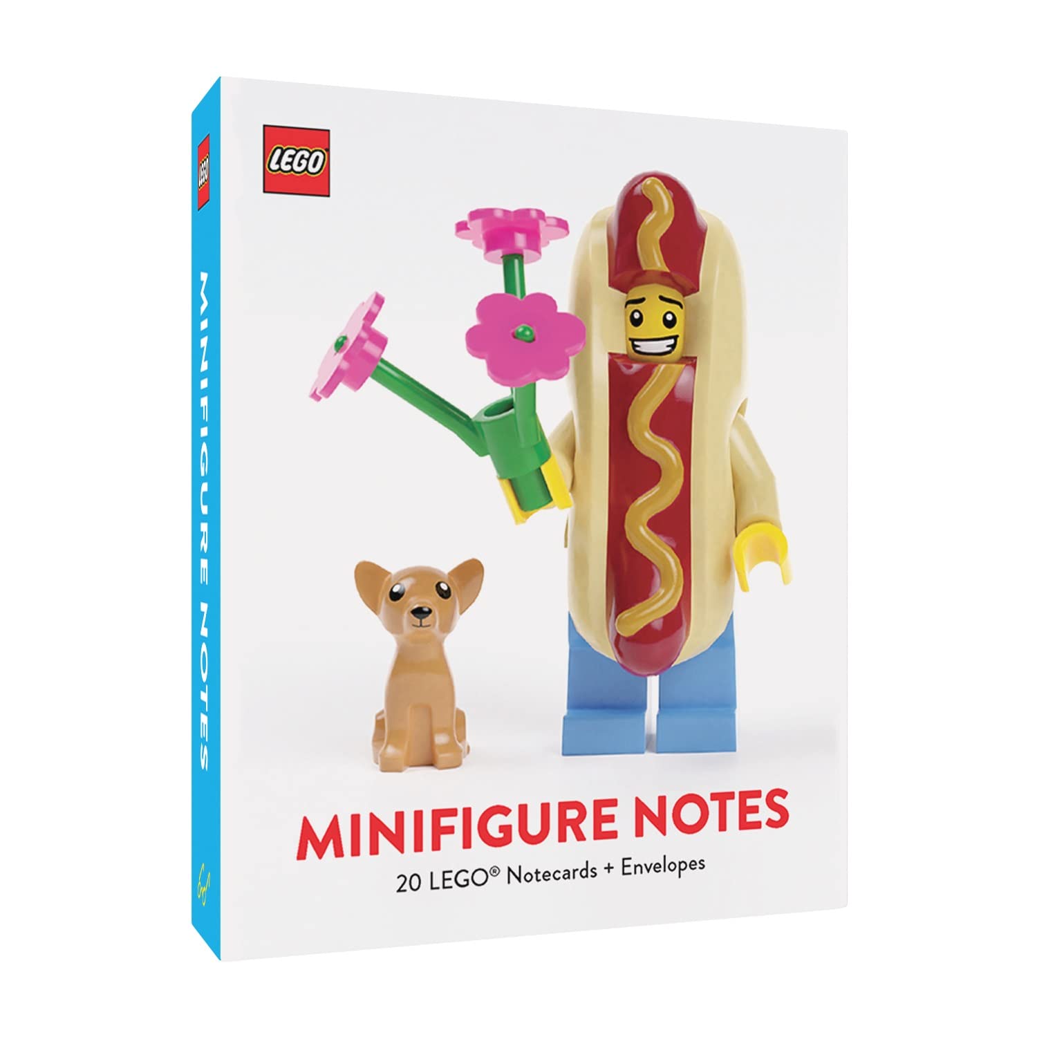 Lego<< Minifigure Notes: 20 Notecards and Envelopes