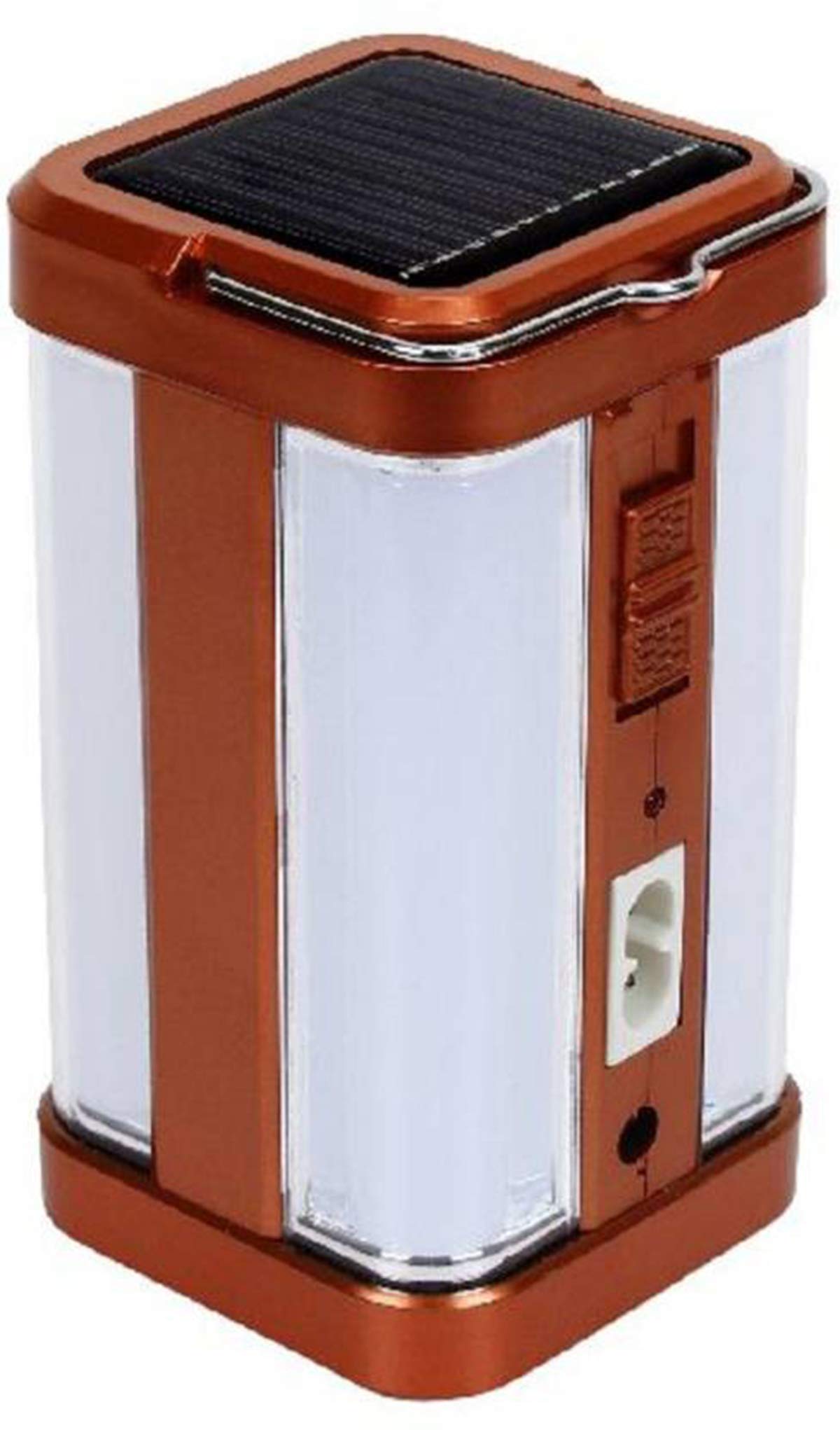 IDOLESHOP 4 Tube 360 Degree Extra Bright with Electric & Solar Rrechargeable Lantern Emergency Light-image-13