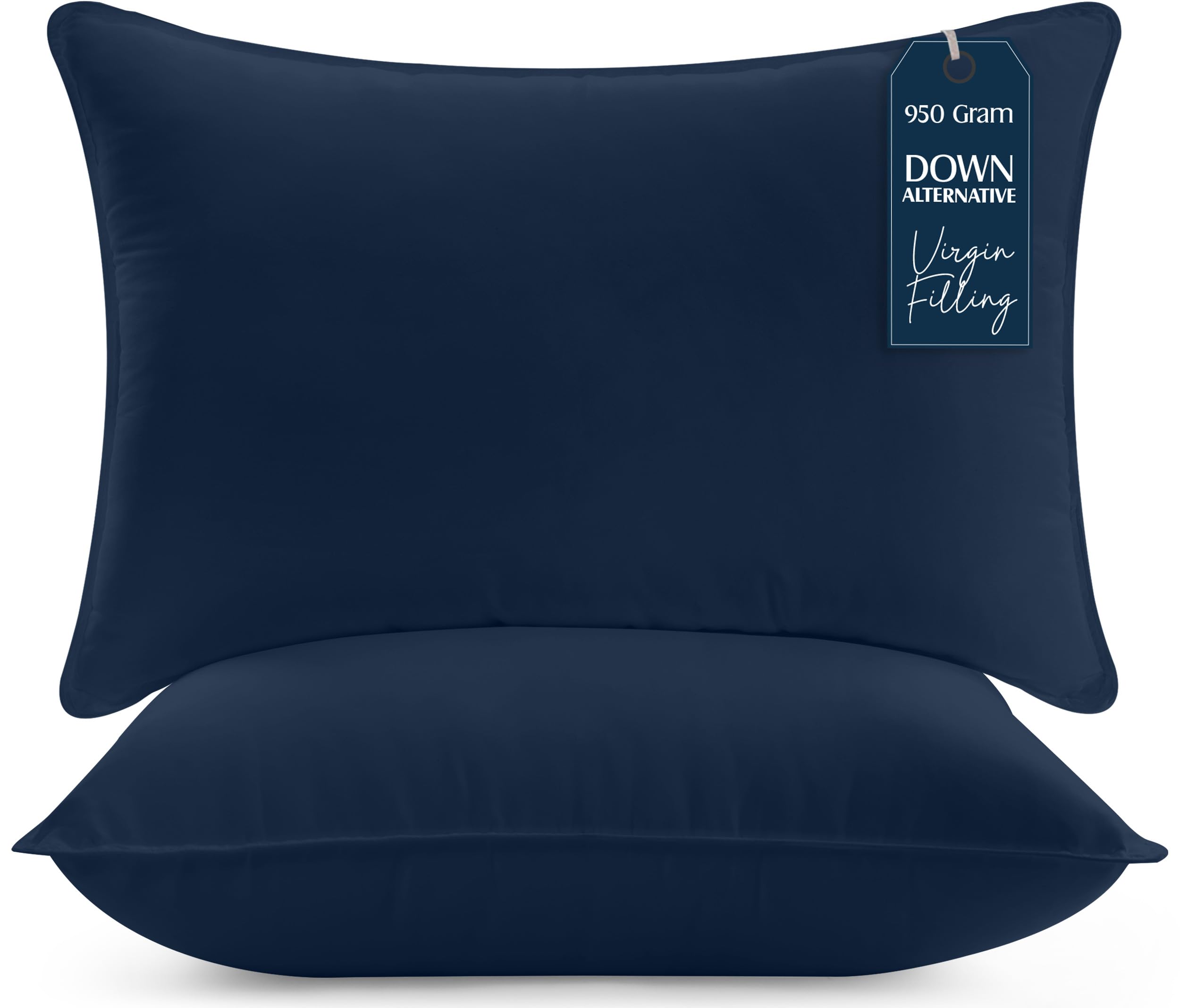 Utopia Bedding Almohadas (2 Unidades), 50 x 70 cm Almohadas de Primera, Fibra Hueca Virgen Siliconada, Almohadas Suave de Fácil Cuidado (Blanco) — view 23