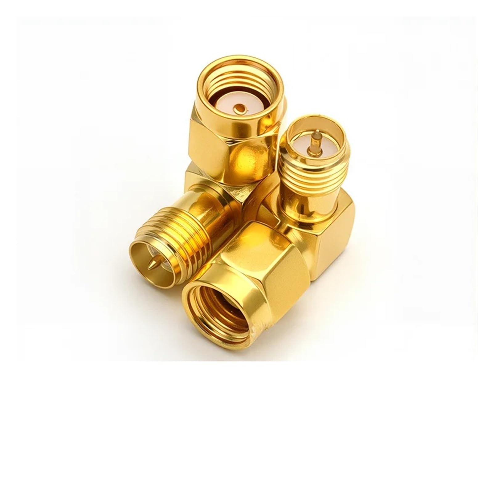 Connecteur Jack 90 degrés RF adaptateur de précision coaxial rigide coudé Type 3 - 8