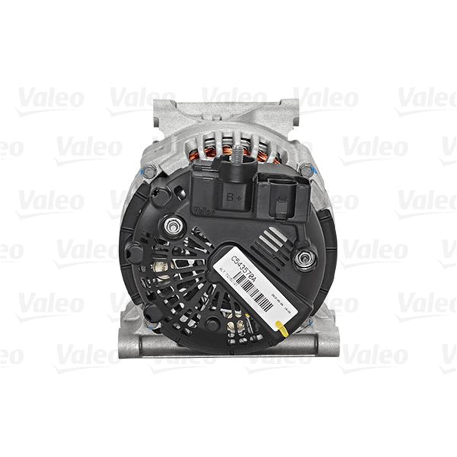 Alternatore Valeo 439527 – 14V, 180 Ampere, 6 Alette, Puleggia Fissa 58 Mm, Rotazione Oraria, Ricambio Auto Di Alta Qualità