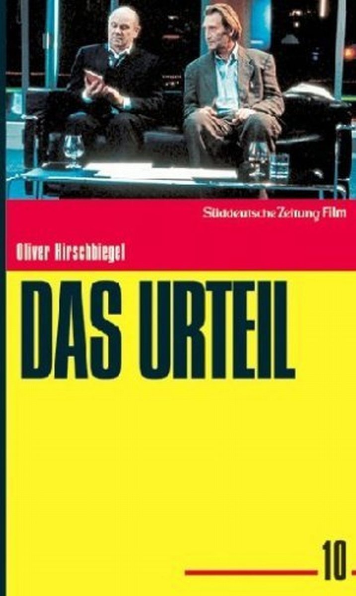 Das Urteil SZ Deutsche Thriller pelicula DVD de misterio importada desde Alemania