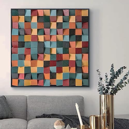 Miniatura 2 de Difusor acústico  Paneles de pared a prueba de sonido de 11.8 x 11.8 x 1.2 pulgadas, paneles acústicos de madera que reducen el eco distintivo para