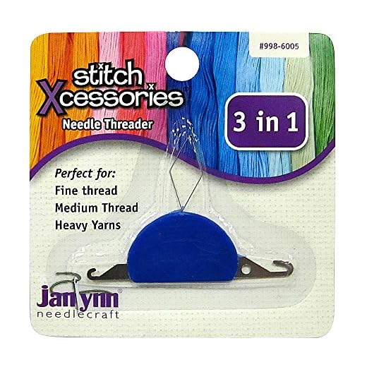 The Janlynn Corporation Cross-Stitch Needle Threader