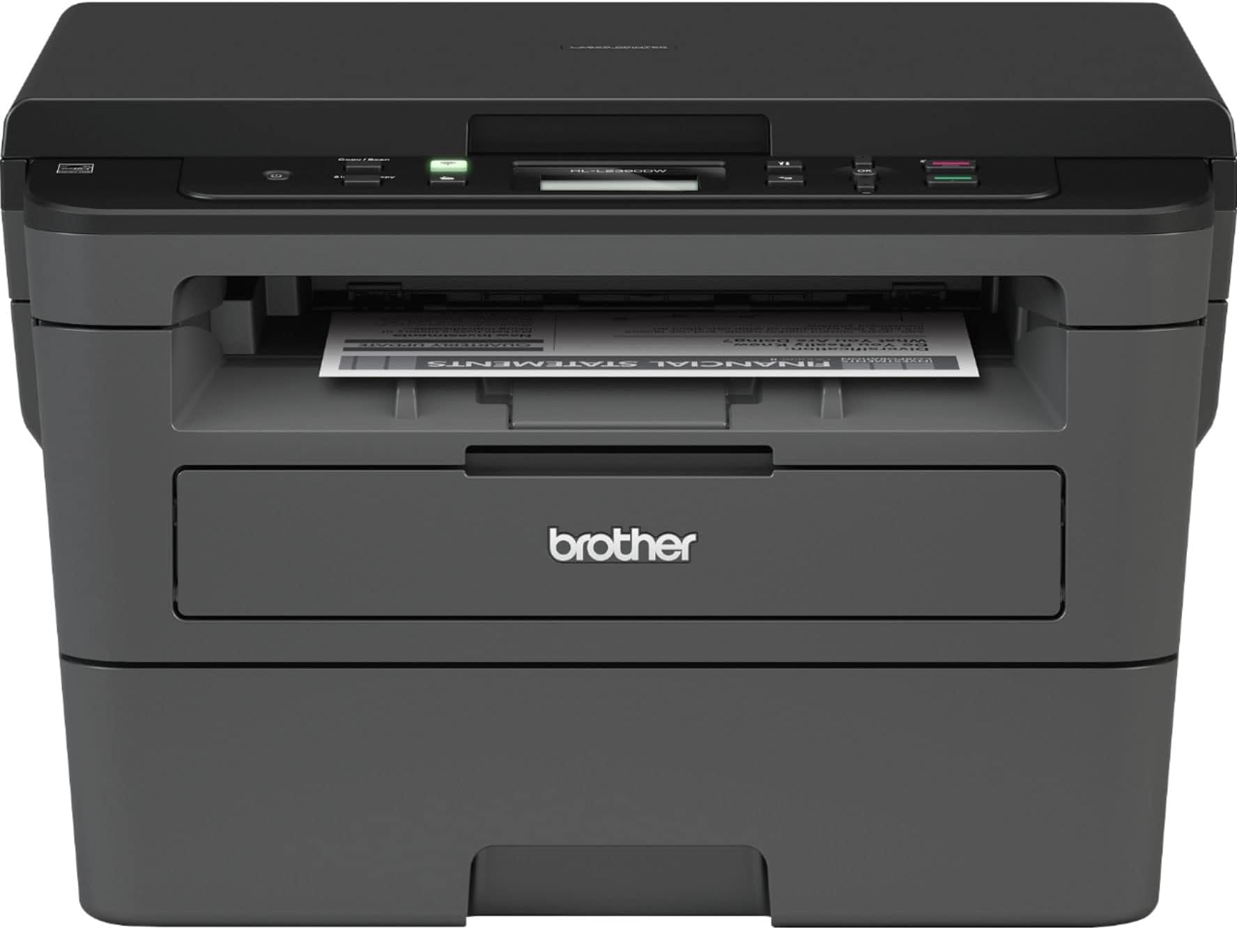 Brother HL-L2390D Wireless All-in-One Monochrome Laser Printer, Black - Print Copy Scan - 32 ppm, 2400 x 600 dpi, 8.5 x 14, Auto 2-Sided Printing, 250-Sheet, Tillsiy