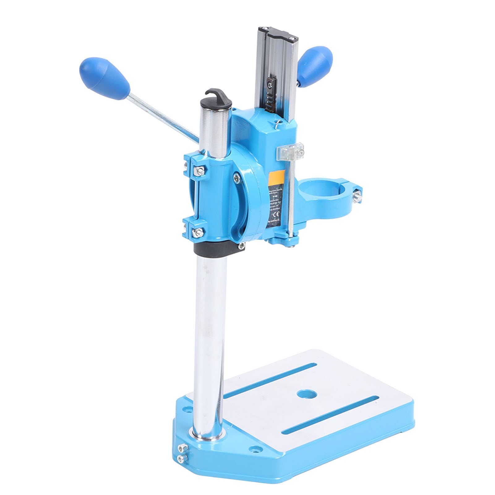 Supporto per Trapano Elettrico, Mini Trapano a Colonna in Alluminio Pressofuso con Design Girevole per Riparazioni Manuali e Progetti Fai-da-te