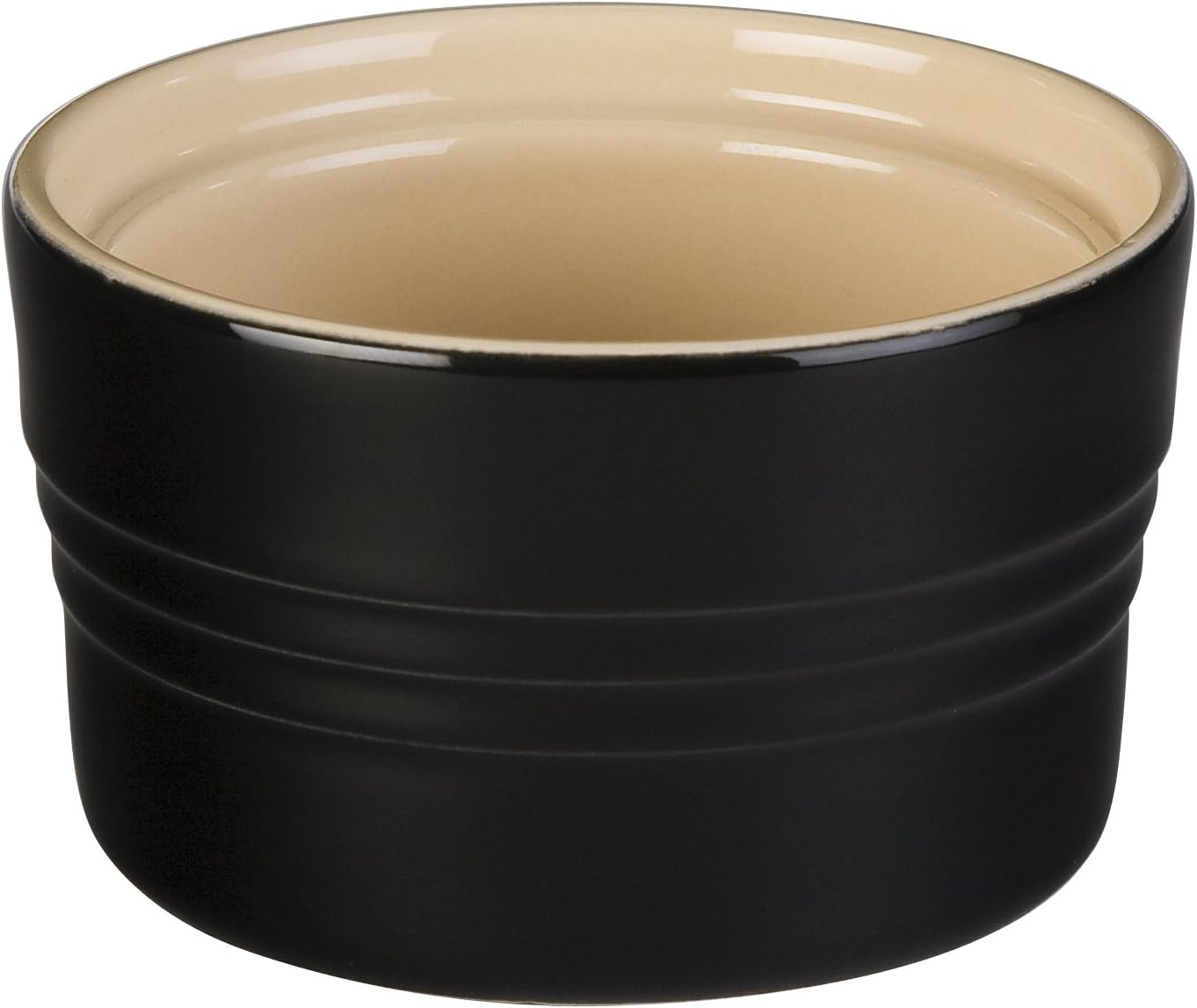 Amazon.com: Le Creuset Stoneware Stackable Ramekin, 7 oz, Black: Home ...