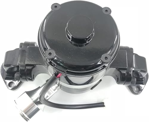 Miniatura 3 de Big Block Chevy - Bomba de agua eléctrica de aluminio de alto flujo BBC 396-454-502 35+ GPM (negro)