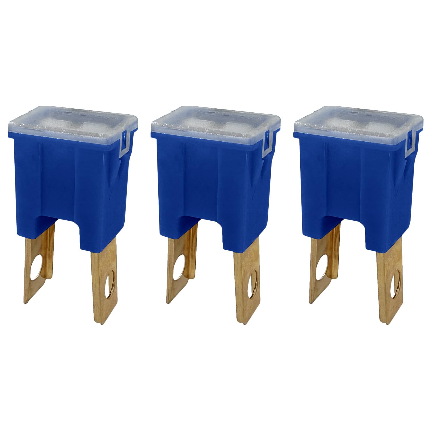 A.A Straight Male Terminal 100 Amp Fuse Replacement for PAL Auto Link, FLM Fuse Cartridge - Automotive Car Truck Audio RV (100A, 3 Pack)