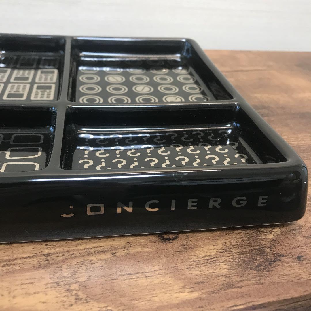 Amazon.co.jp: SELETTI Accessory Storage Box, Black, Black Design 