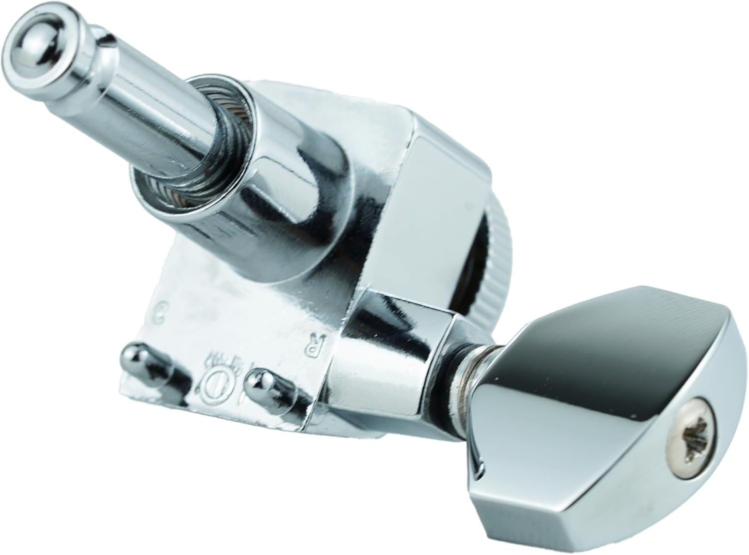 Guyker 6 In-line Guitar Locking Tuners – 1:18 Locking Tuning Key Pegs Tuners – Chrome