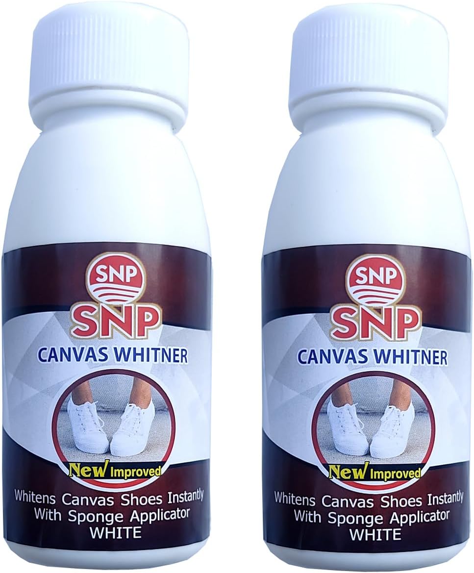 White Canvas Shoe Polish (Pack of 2) 240 ml