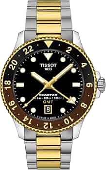 美品 フルセット TISSOT SEASTAR 1000 QUARTZ GMT Amazon.com: Tissot Seastar 1000 Quartz GMT : Clothing, Shoes