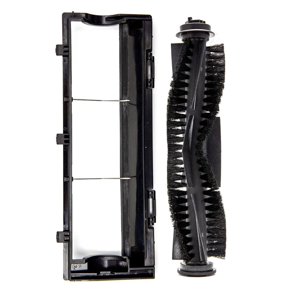 Brosse rouleau pour Blaupunkt BlueBot Xtreme pour éliminer poils d'animaux