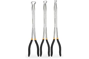 GearWrench Pitbull 3PC Double-X Hose Grip Pliers Set for Heavy-Duty Clamping