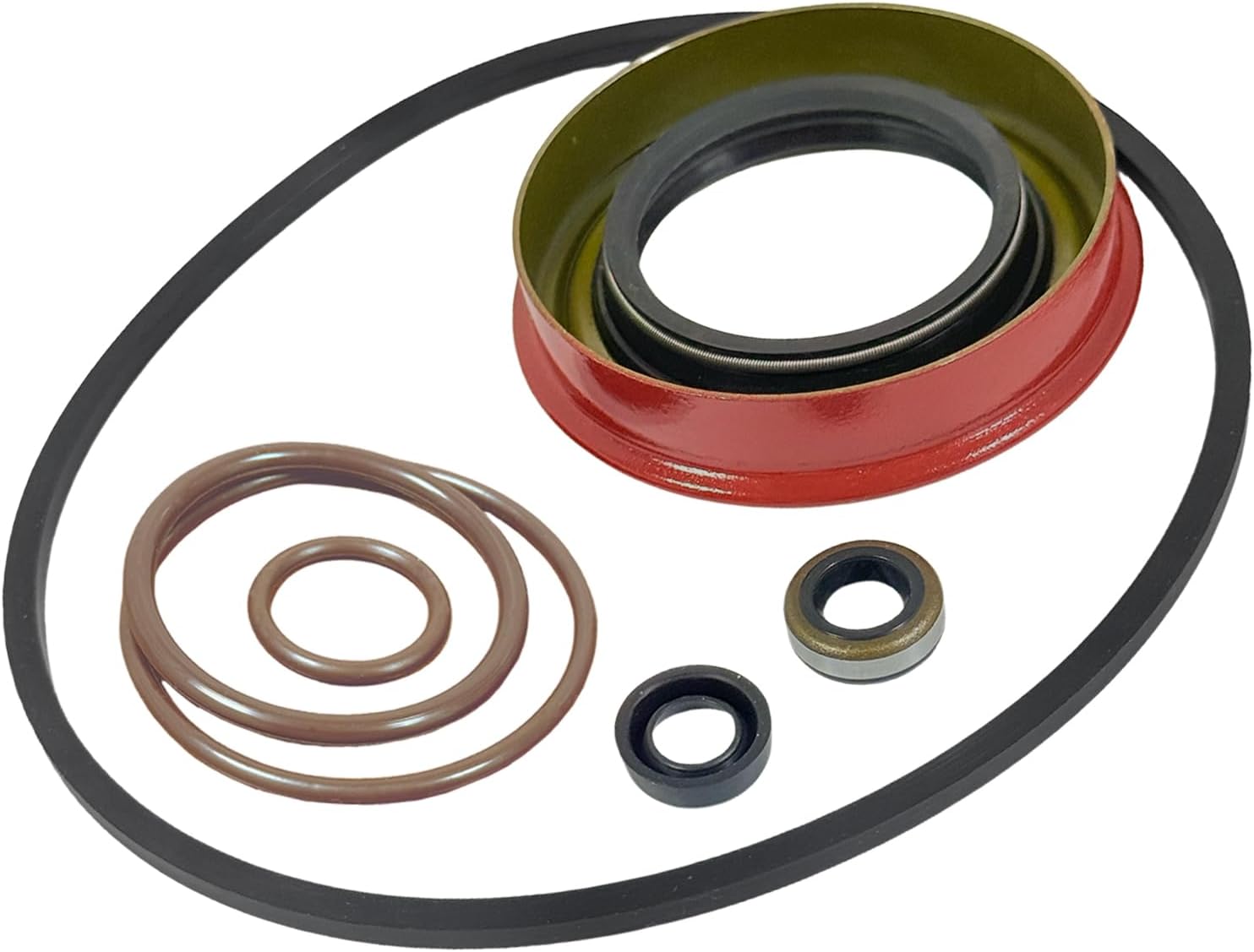 Transmission Tail Housing Seal & O-Rings Fit for GM Turbo TH 350 TH350 TH350C