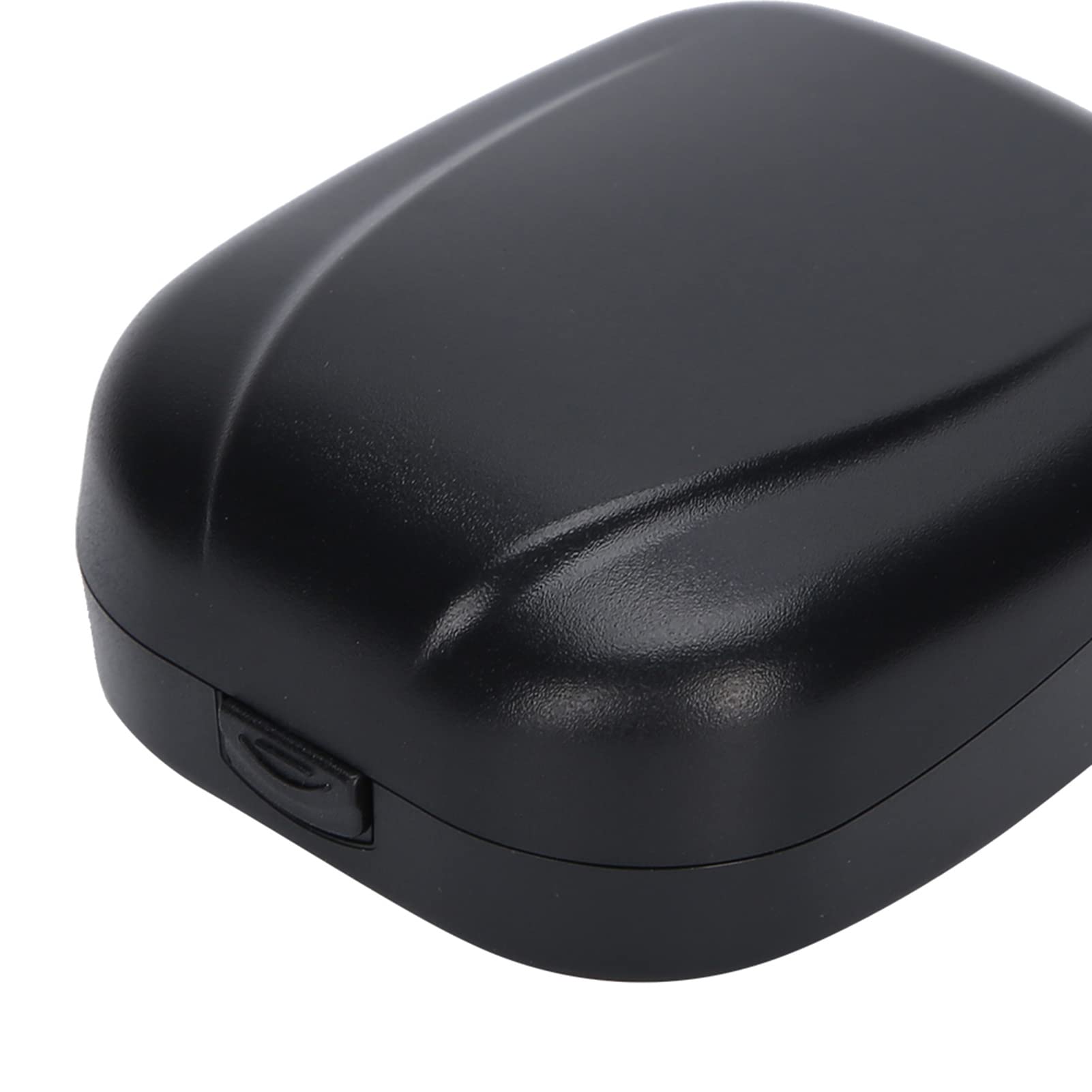 Estuche Duradero Para Audífonos, Resistente Al Agua, Portátil, Resistente A Caídas, Caja De Almacenamiento Para Audífonos(Negro)