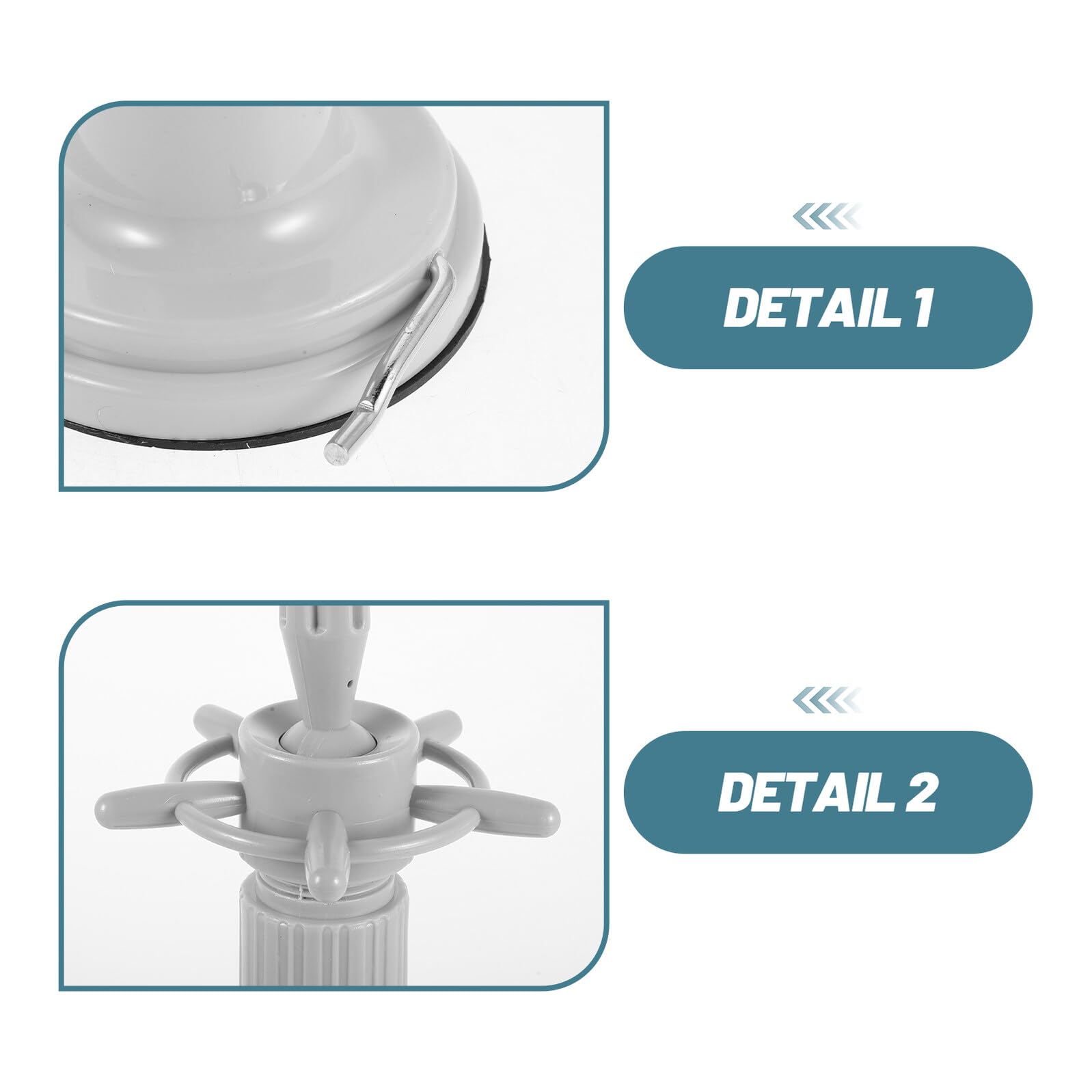 Soporte Portátil para Pelucas Organizador de Pelucas de Plástico Estable para Peinar y Guardar en Salones y Hogares