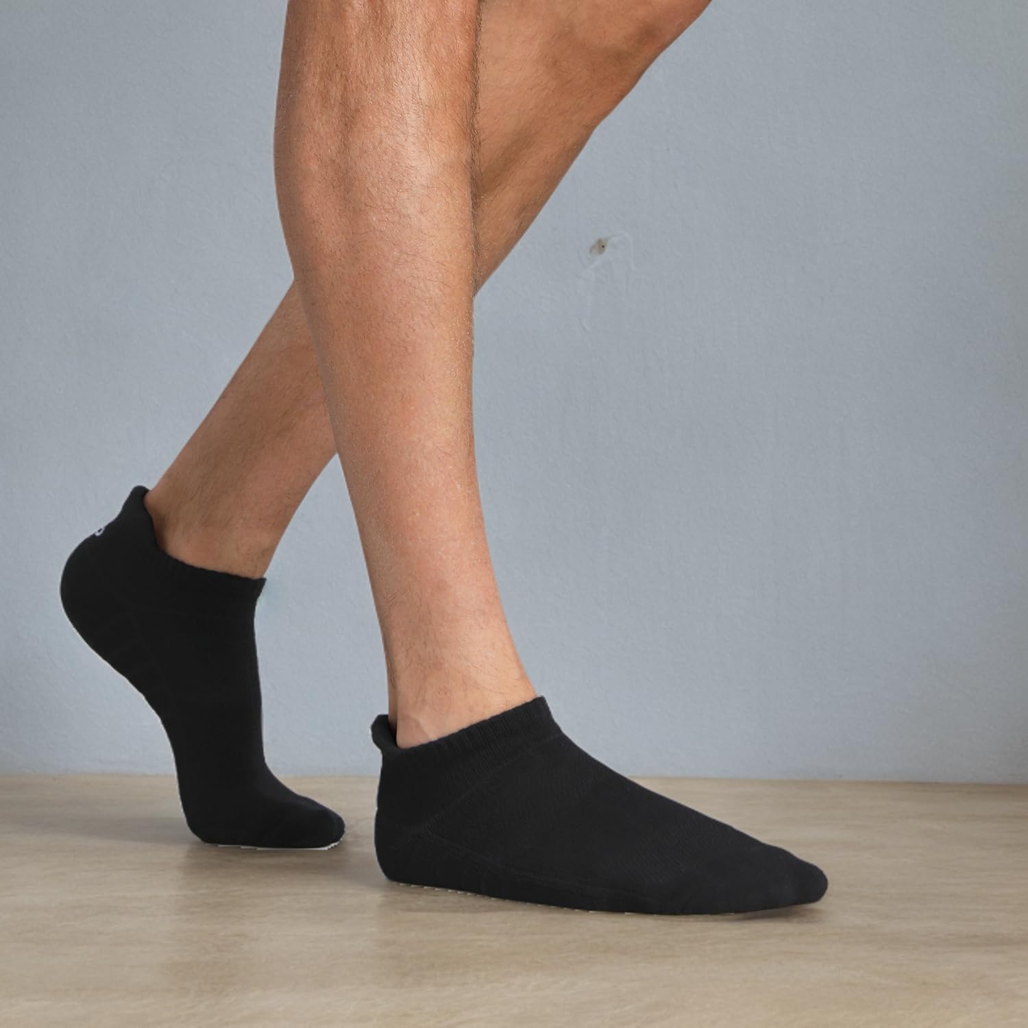 Lapulas Athletic Running Ankle Socks, Low Cut Cushioned Anti-Blister Tab Sports Socks Men Women 6Pairs - Image 8