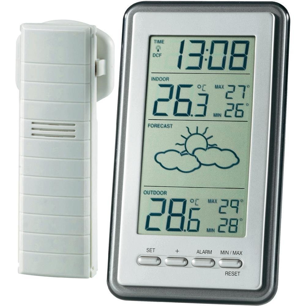 Technoline WS 9130 IT Wireless Weather Station main unit and outdoor sensor