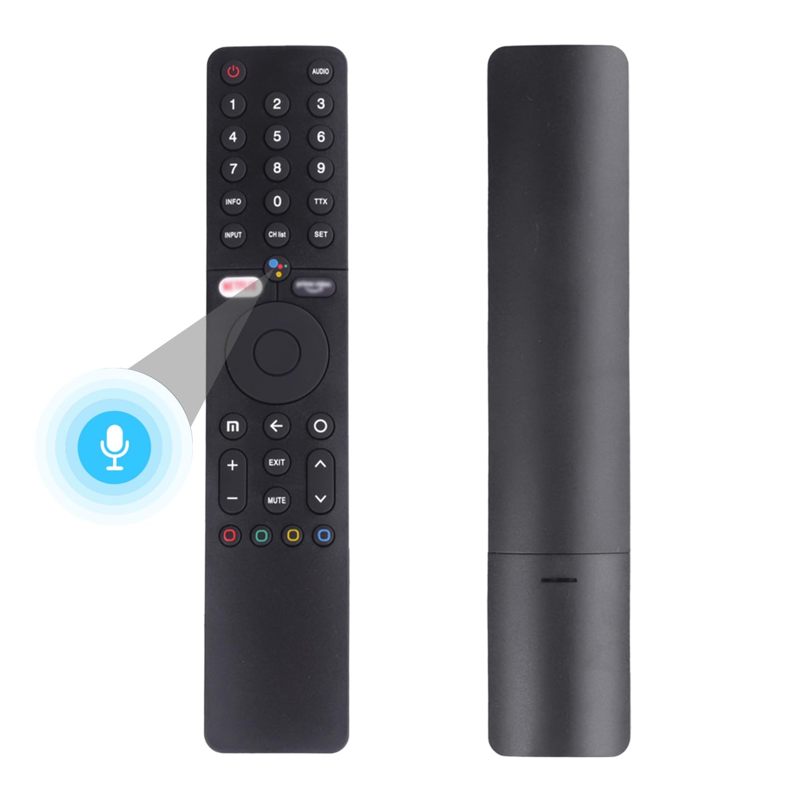 XMRM-19 Głosowa pilotka do telewizora Xiao-mi Smart TV serii P1/Q1, pilot Bluetooth z sterowaniem głosowym dla Xiao-mi 32 43 55 Q1 55 75 Seria Android Smart TV L32M6-6AEU L50M6-6AEU L55M6-6ESG