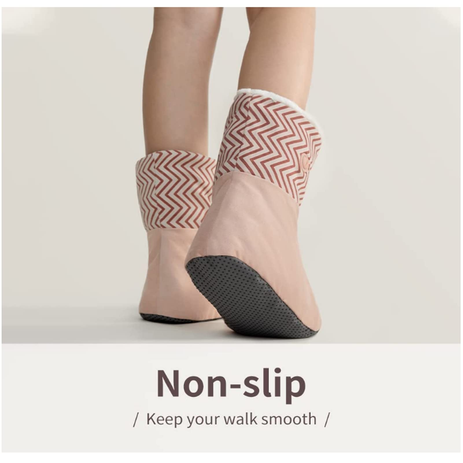 Calentador de pies eléctrico, Calentador de pies con calefacción Calentador de pies Calentador eléctrico Botines Zapatillas, Botas de pantuflas con calefacción for Mujeres Hombres con 2 configuracione