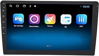 Reprodutor Multimídia para Carro HD de 9, Tela Sensível Ao Toque 5G (4 GB de RAM e 64 ROM) para Android, Reprodutor Multimídia Automático Automático Com Link de Espelho GPS