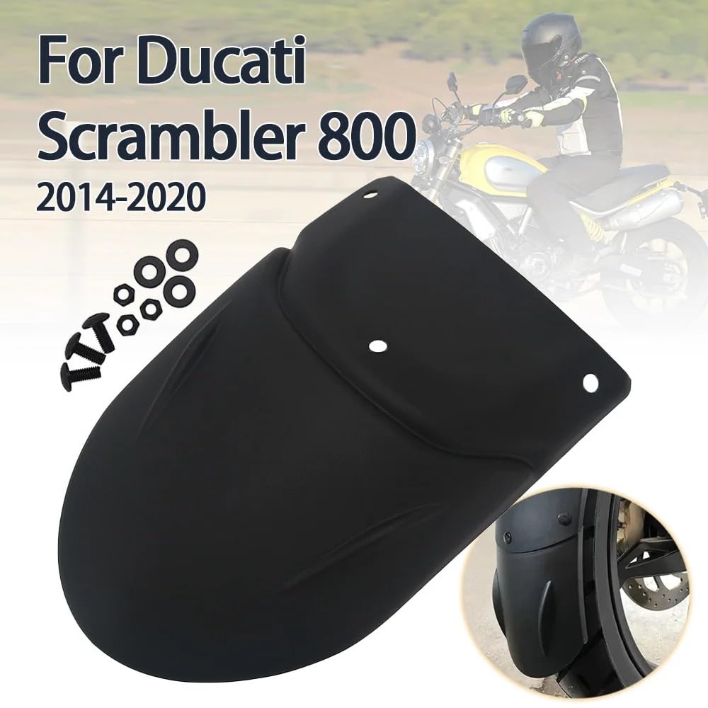 Błotnik motocyklowy Akcesoria motocyklowe Przedni błotnik Rozszerzenie silnika Ochrona błotnika Pasuje do Ducati Scrambler 800 Akcesoria Błotnik
